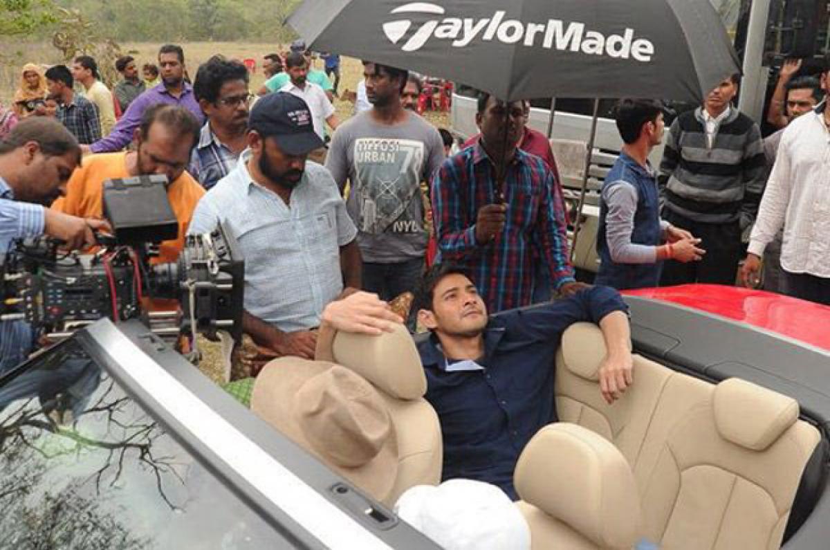 From Haridwar, Udaipur to Hyderabad Mahesh working non stop for Brahmotsavam