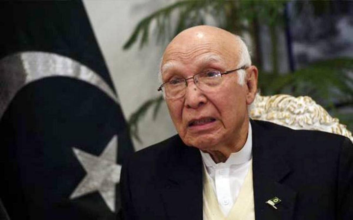 Sartaj Aziz: Pak has no hope of breakthrough in relations with India under Modi governance