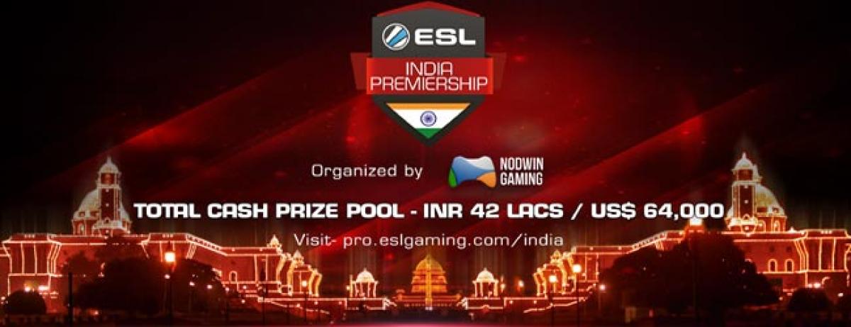 ESL and NODWIN Gaming announce US$64,000 ESL India Premiership