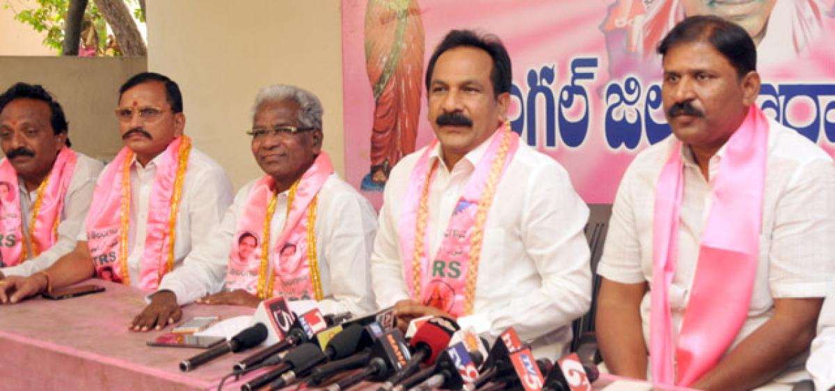 TRS gears up for foundation day grand fete in Warangal