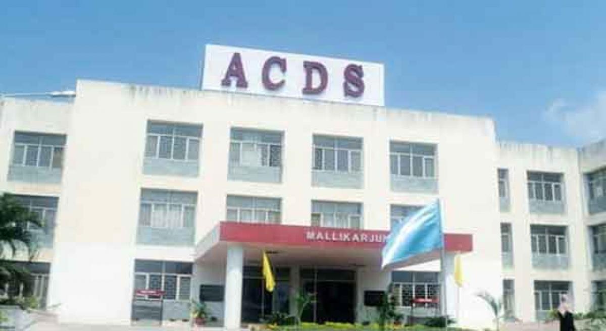 ACDS named best by NAAC