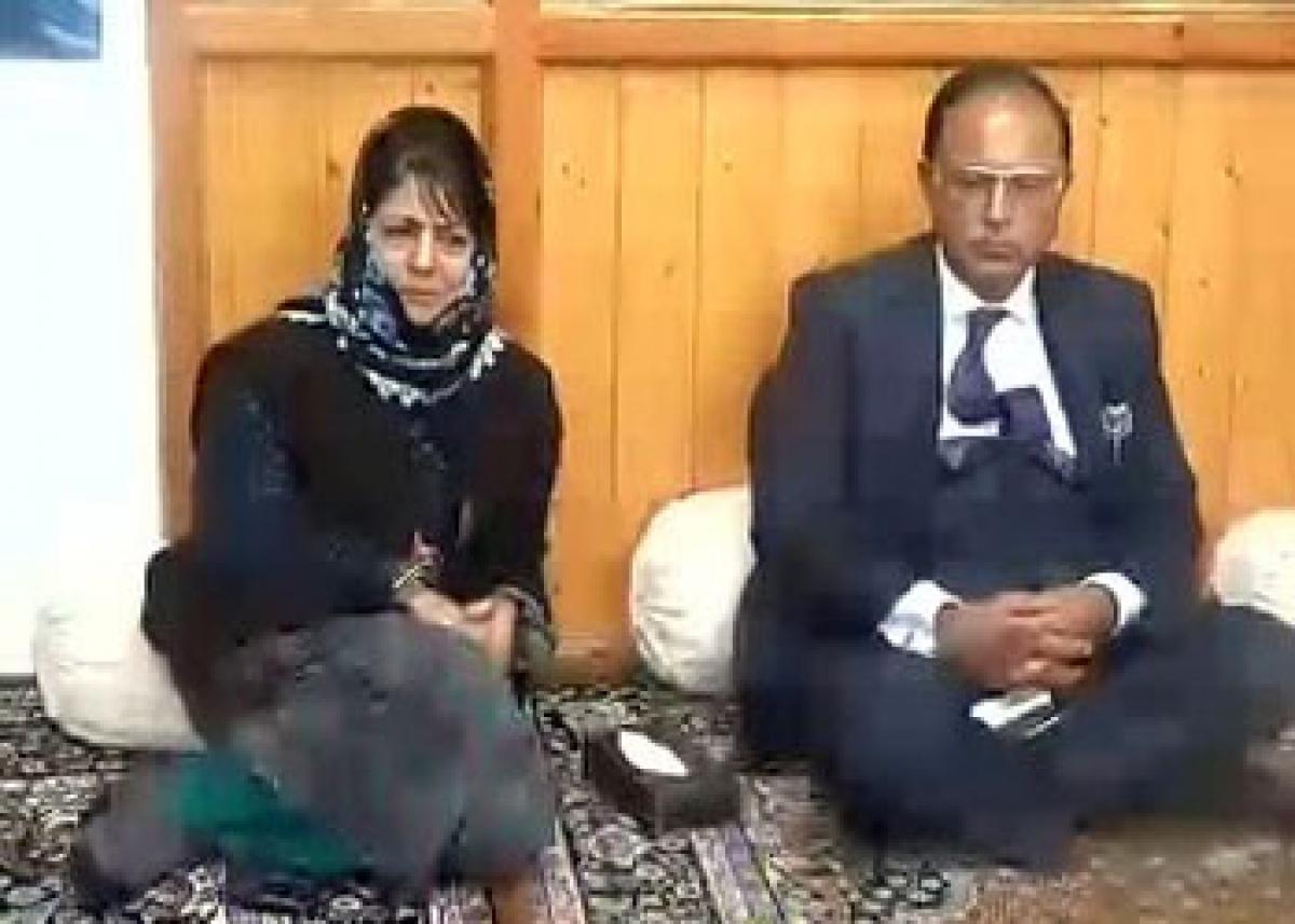 Mehbooba elected as PDP legislature party leader