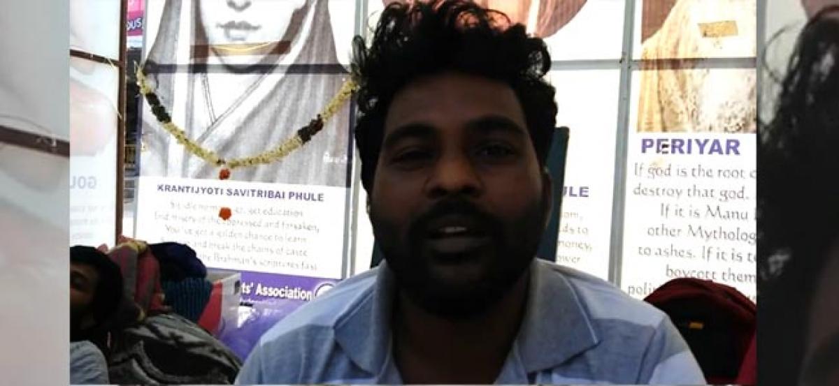 ‘I am a Dalit from Guntur,’ said Rohith Vemula in a video days before he died