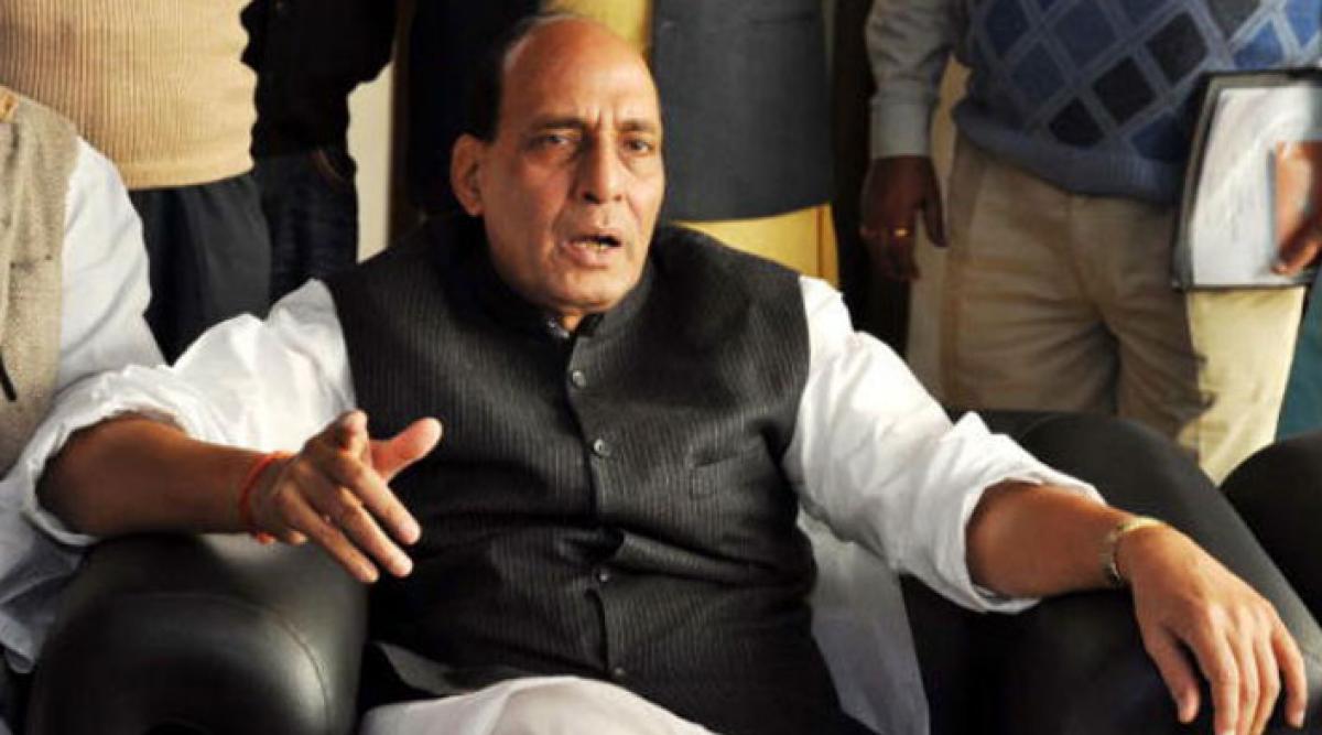 Rajnath on three-day visit to Jammu and Kashmir