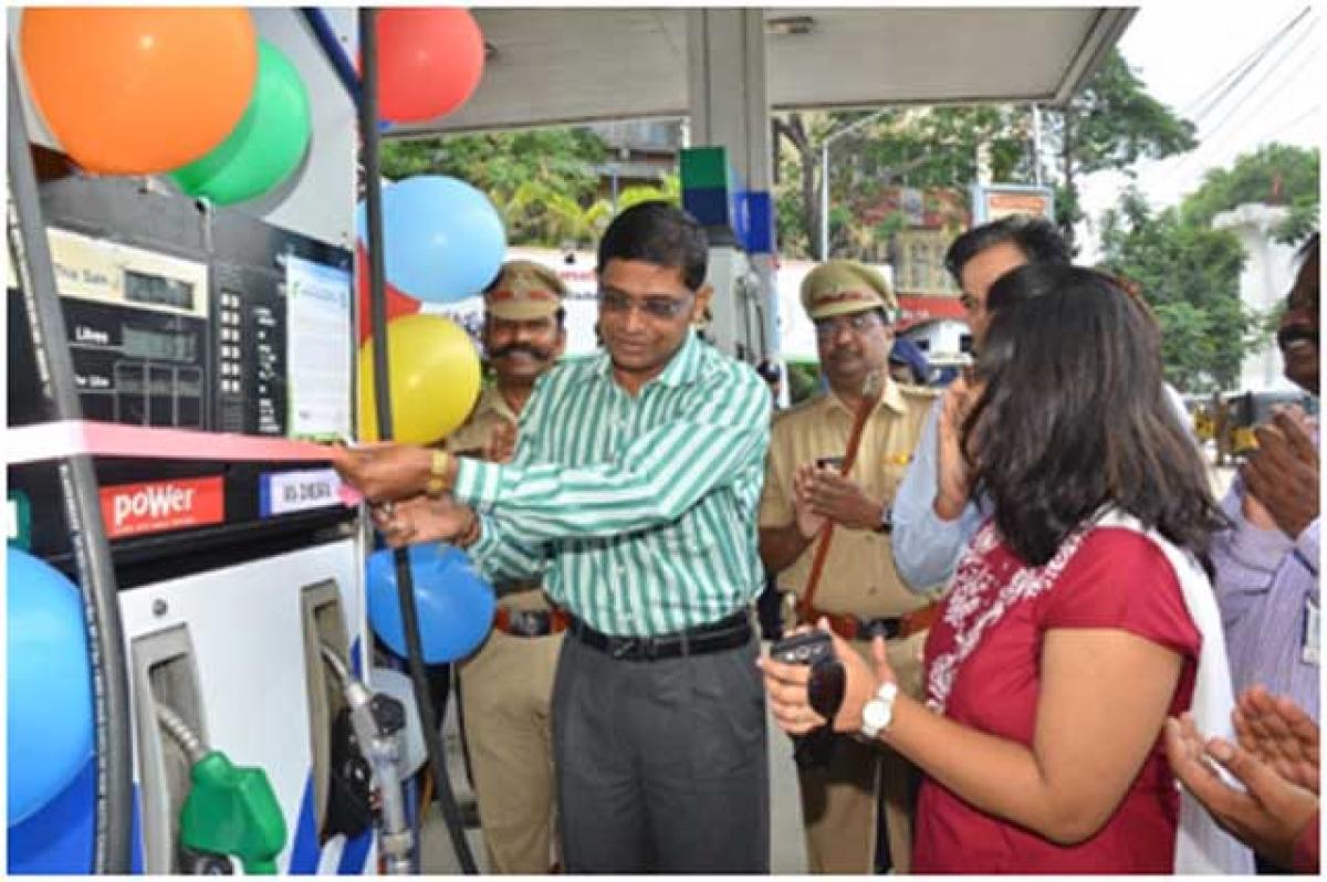 Launch of  Bio Diesel Blended Diesel (B5  HSD) in Hyderabad