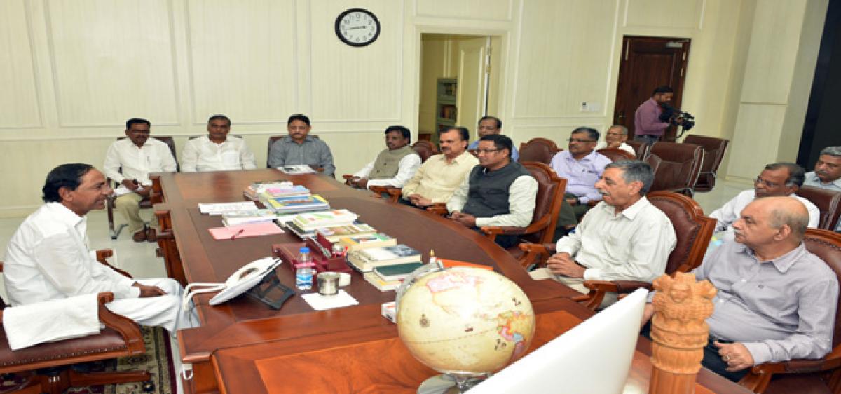 Bias over water allocation led to TS movement: KCR