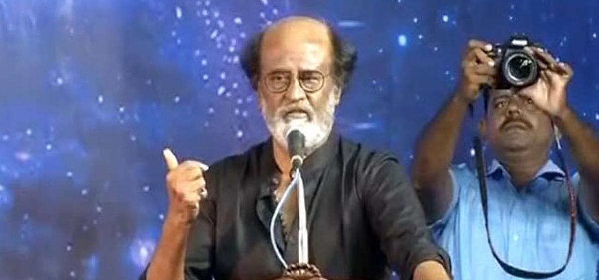 If God willing, I will enter politics: Rajinikanth