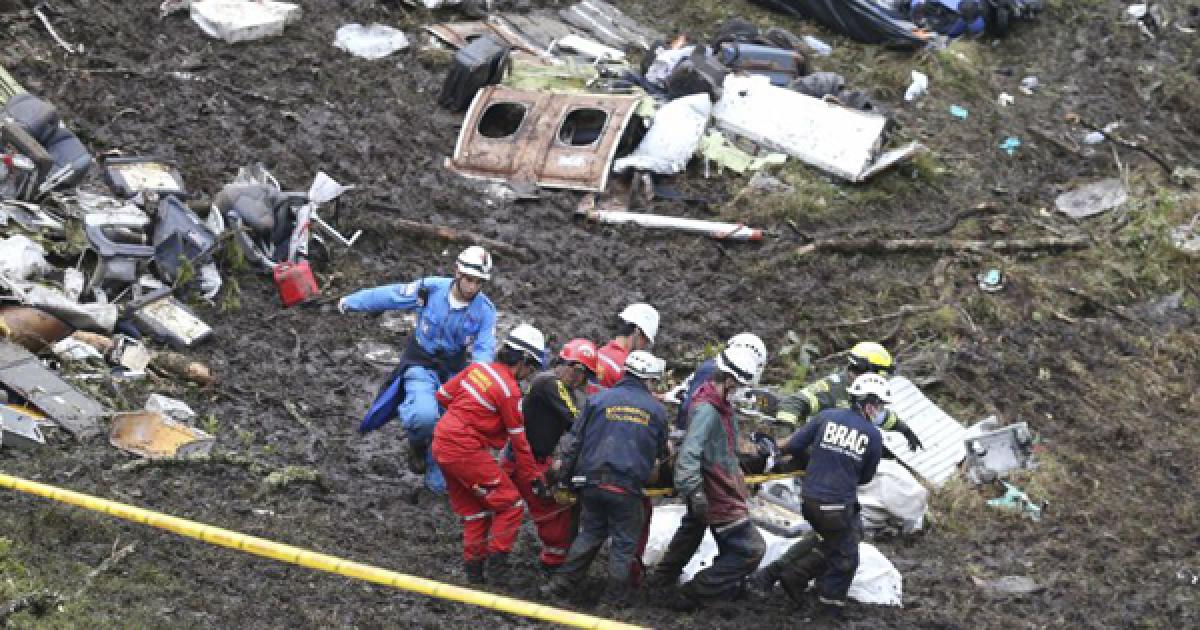 Recording reveals pilot of the Colombia crash plane told the controller he ran out of fuel