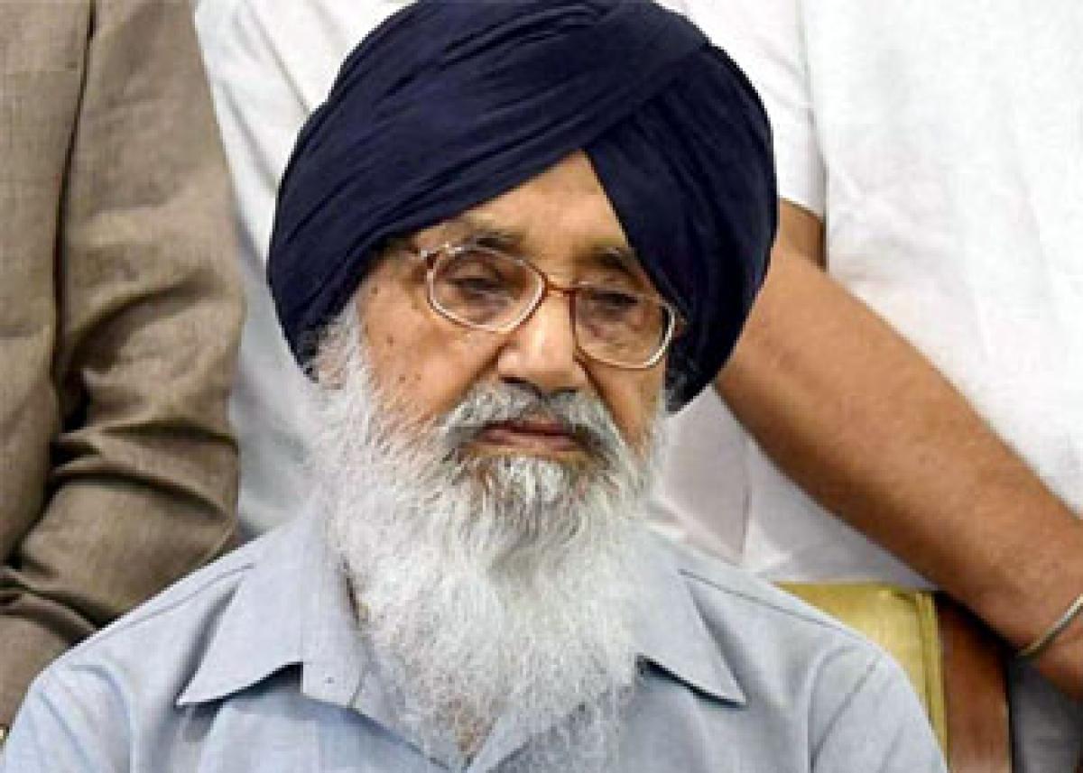 Parkash Singh Badals stand on SYL for political mileage