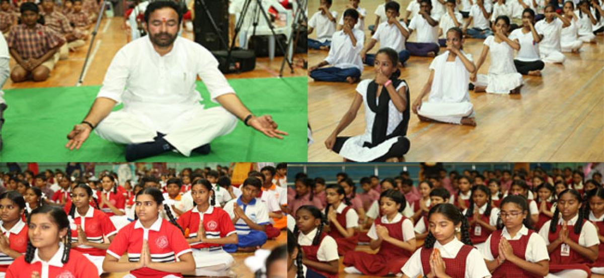 Hyderabad gears up for World Yoga Day
