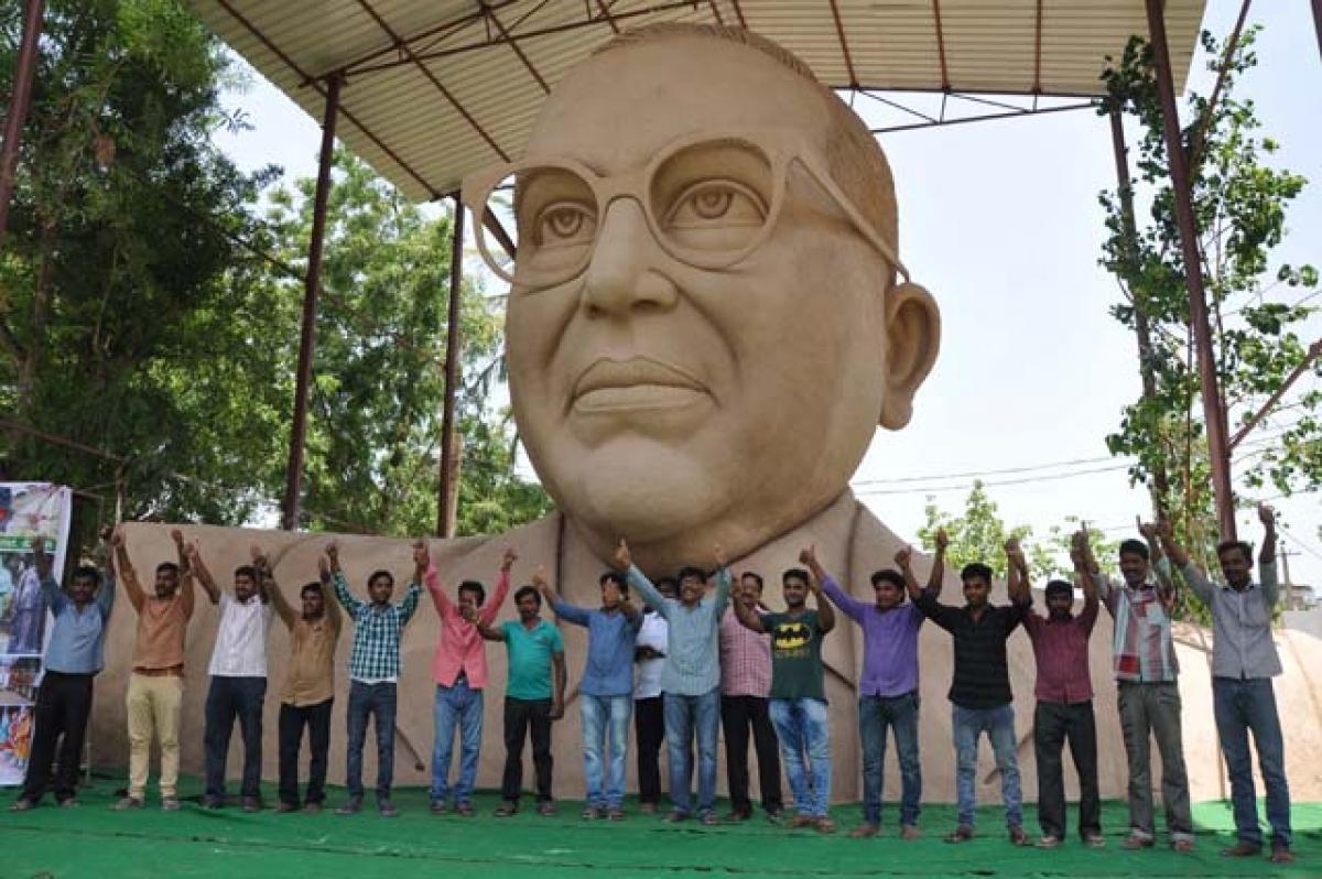 Model of mega Ambedkar statue ready