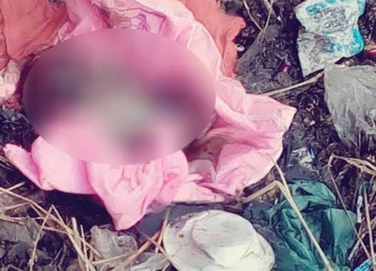 Newborn baby girl found dead