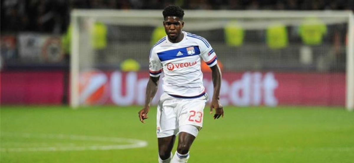 Bartomeu confirms $27.7 mn deal to sign Umtiti from Lyon