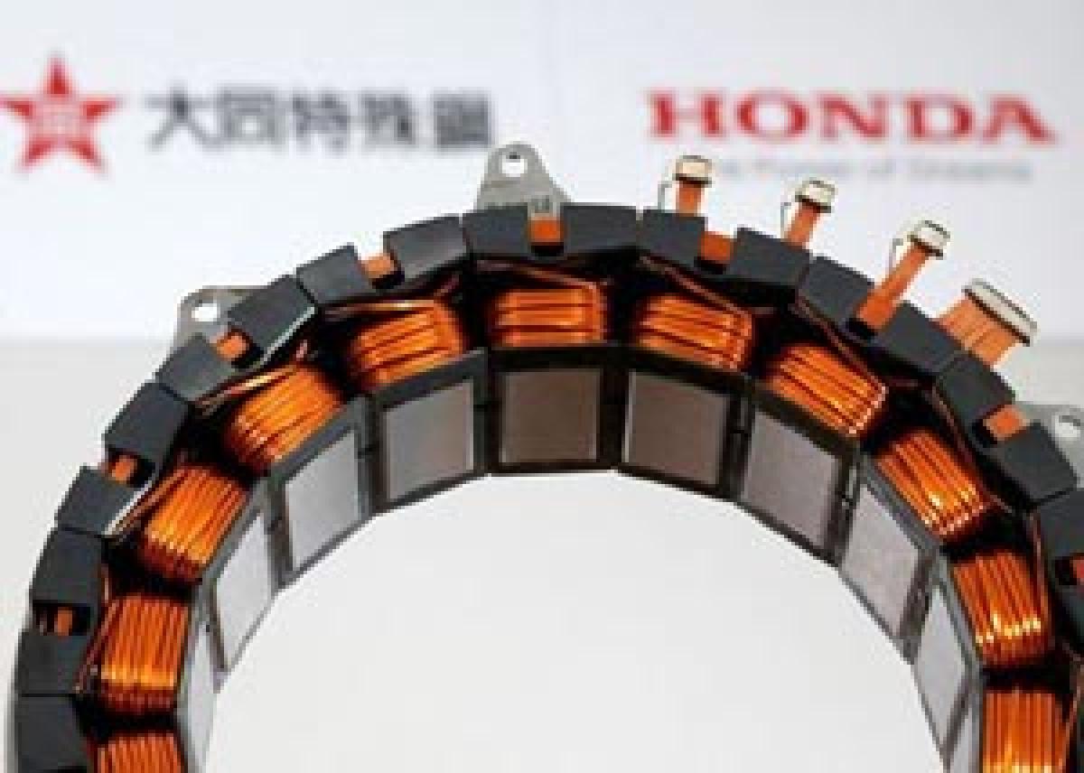 Honda develops first motor for hybrid cars without rare earth metals