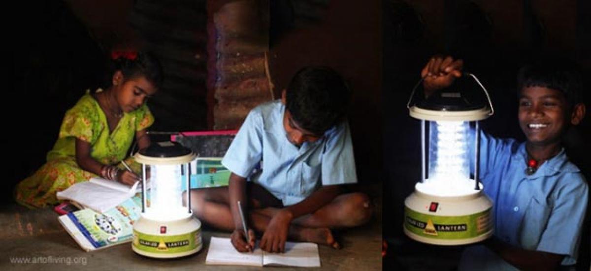 Solar-LED lanterns can spur jobs