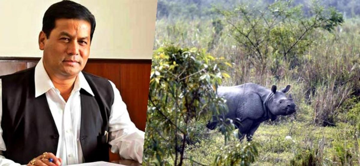 Sonowal instructs officials to take all measures to protect rhino