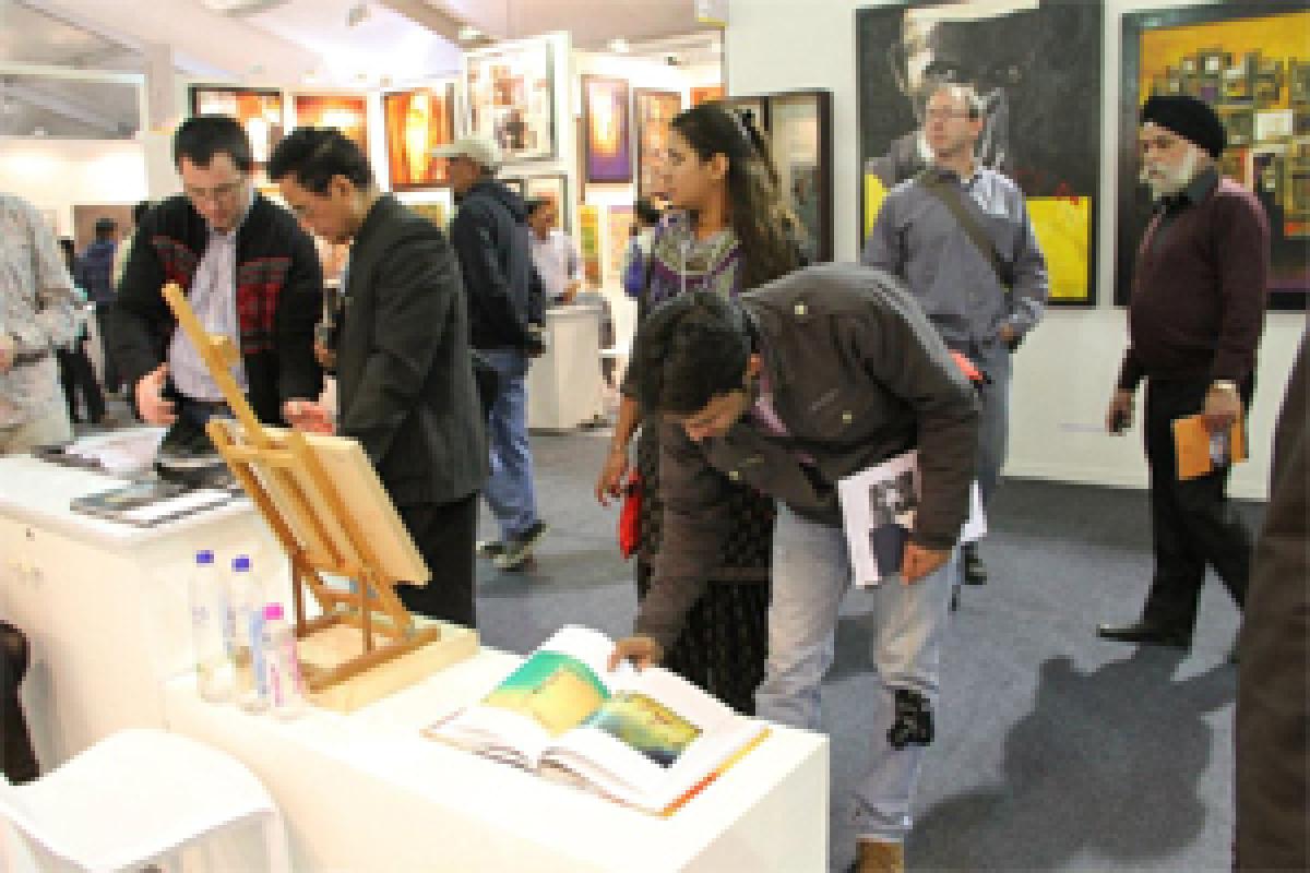 India Art Fair 2016 at NSIC Grounds Okhla New Delhi