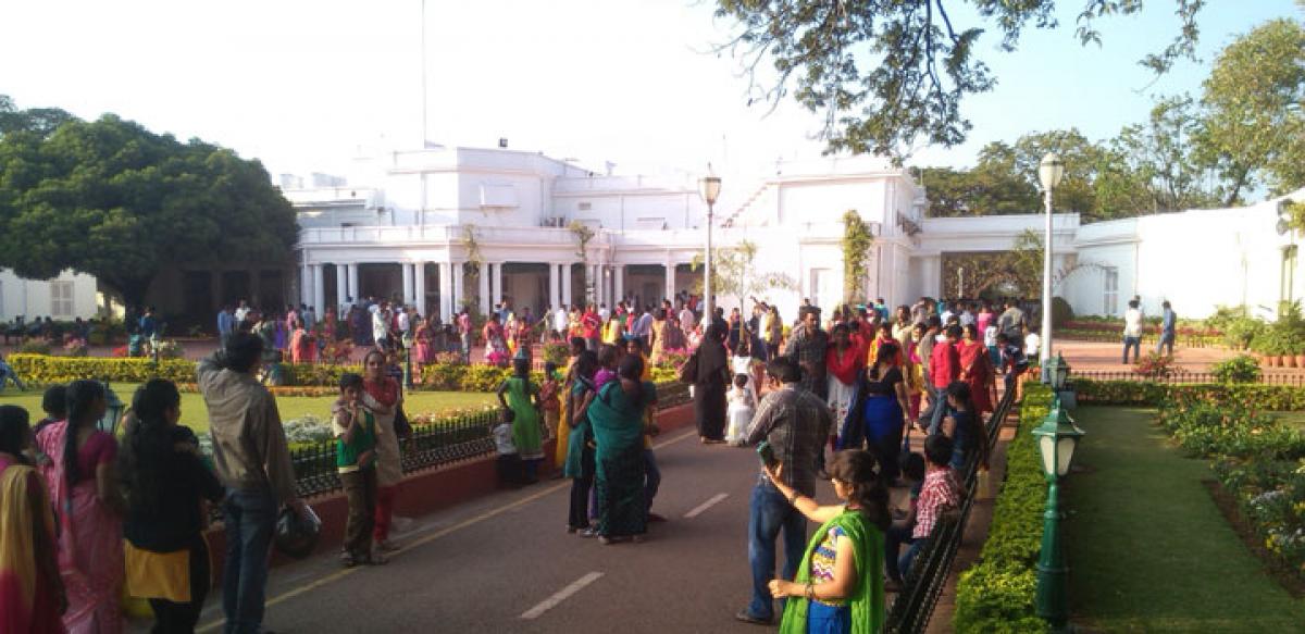 Record visitors at Rashtrapati Nilayam