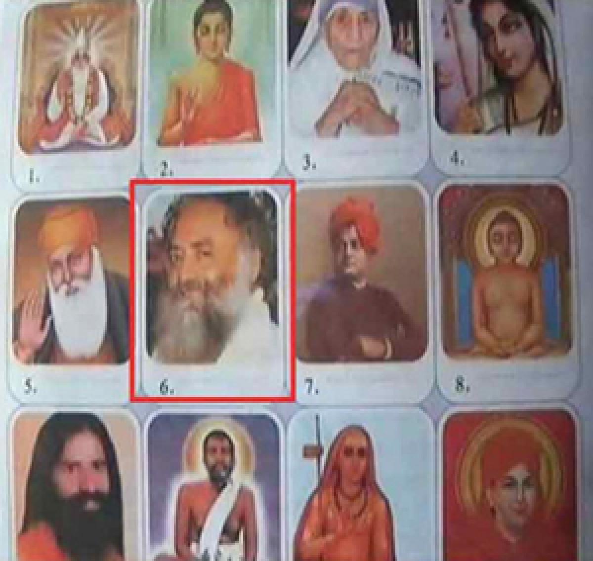 Rapist Asaram shown as saint