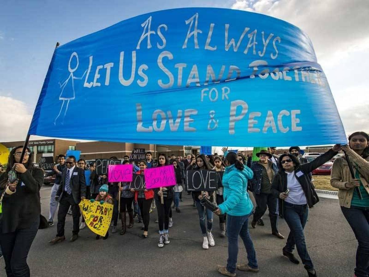 Hundreds of people join peace march in Kansas celebrating the life of Indian techie killed in US