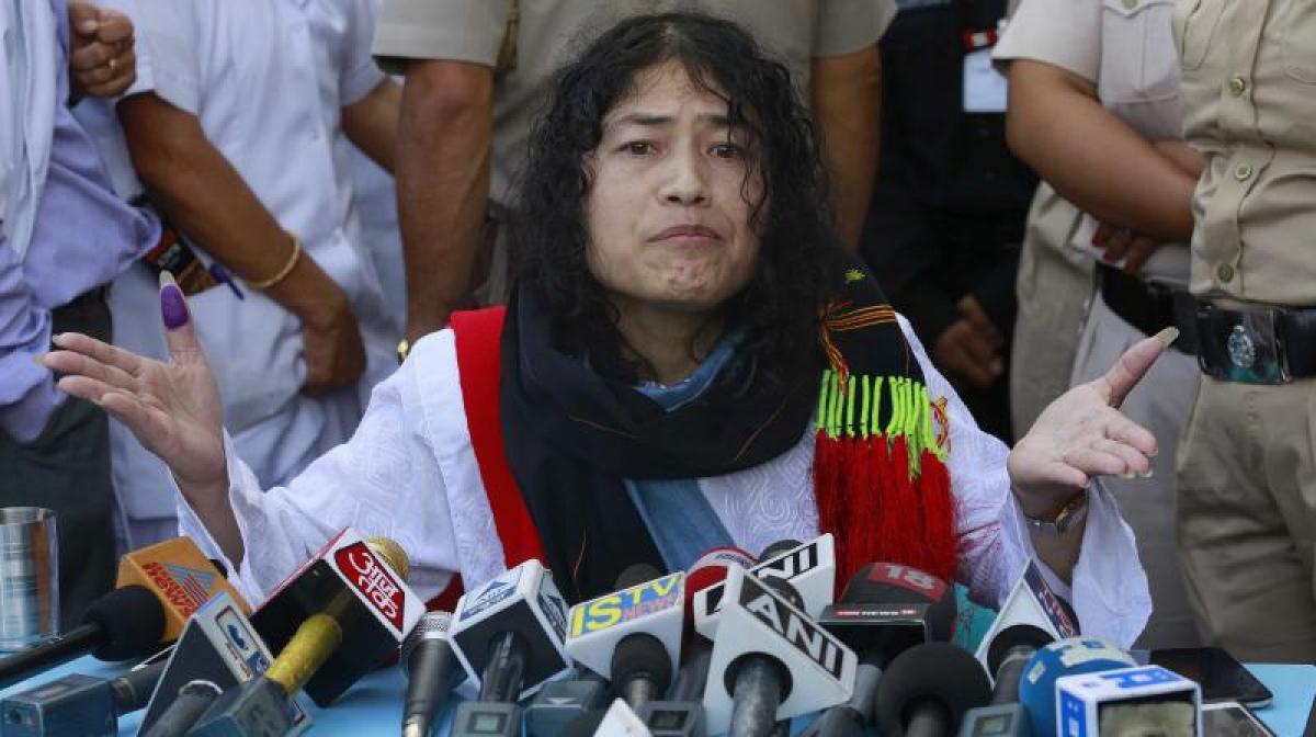 Irom Sharmila to contest polls against Manipur CM Okram Ibobi Singh