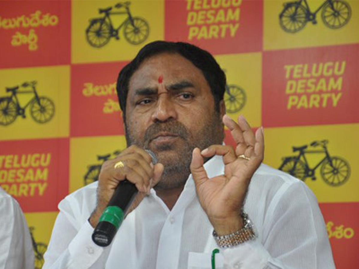 Errabelli slams KCR over focusing solely on GHMC elections