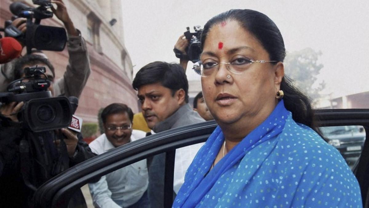 Amid Lalit Modi row, Vasundhara Raje arrives in Delhi to attend NITI ...