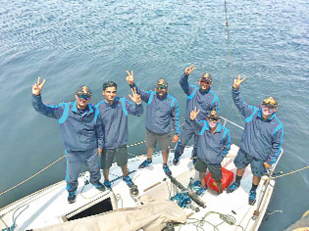 ENC takes out sailing expedition