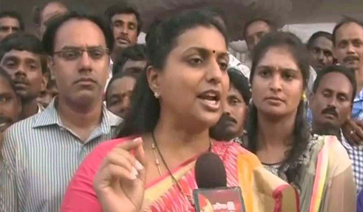 TDP leaders misusing power, alleges Roja