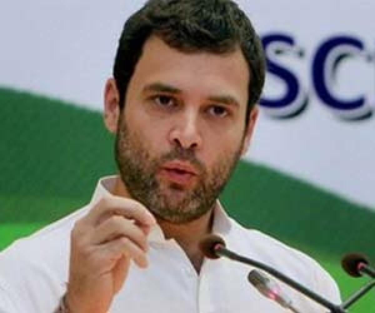 Post Congress crushing electoral defeats, Rahul determined to work harder