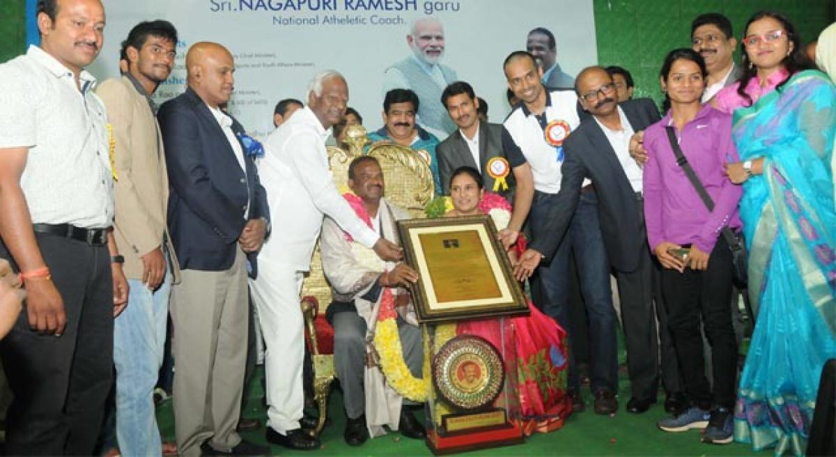All-round praise for Dronacharya Ramesh