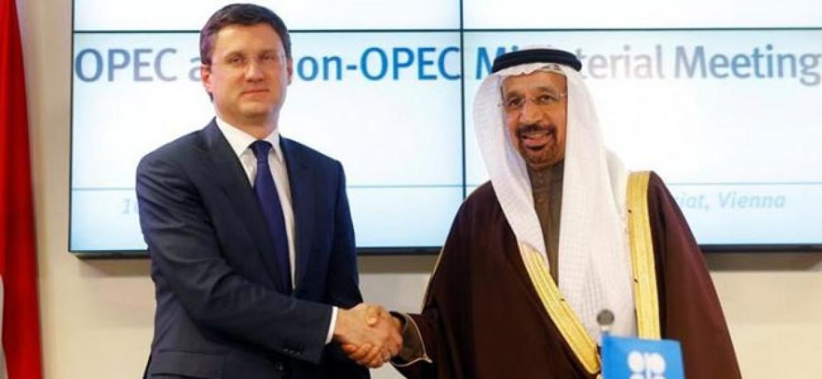 OPEC, non-OPEC agree first global oil pact since 2001