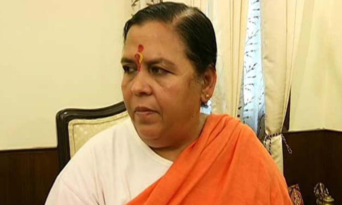 Uma Bharti deposes before court in defamation case filed by Digvijaya Singh