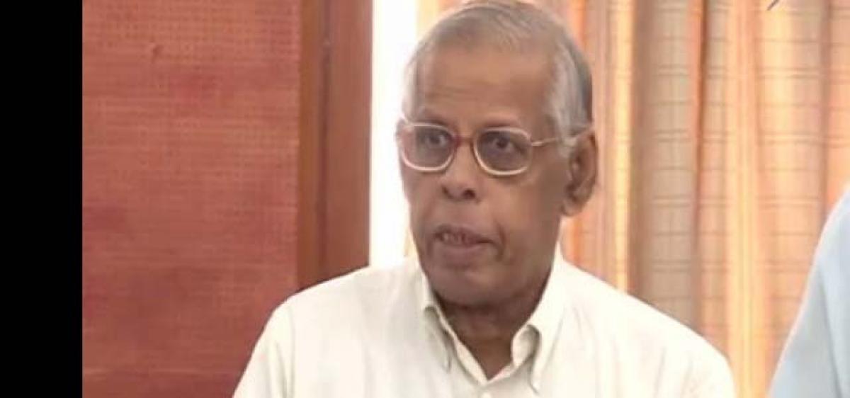 Noted economist V K Srinivasan passes away