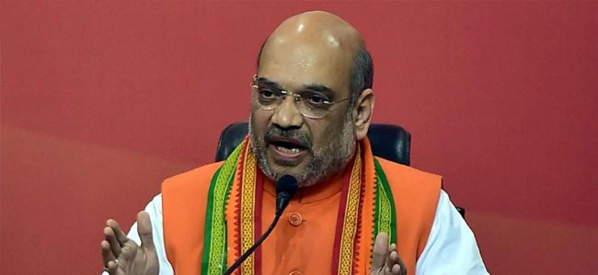 2019 Lok Sabha elections next big challenge: Amit Shah to party leaders after Assembly polls victory