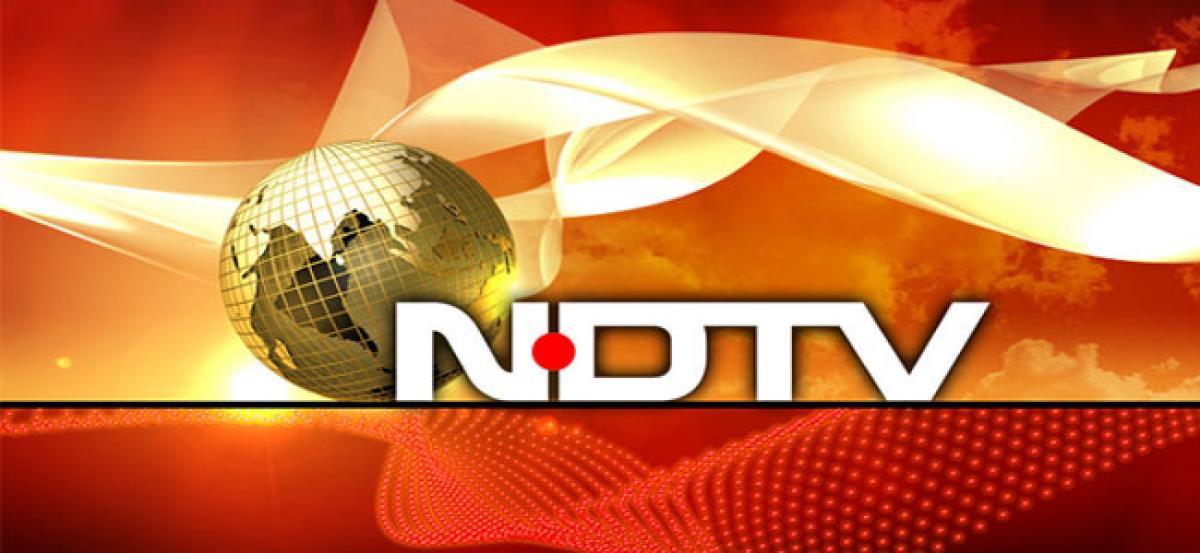 NDTV shares tank after CBI raids
