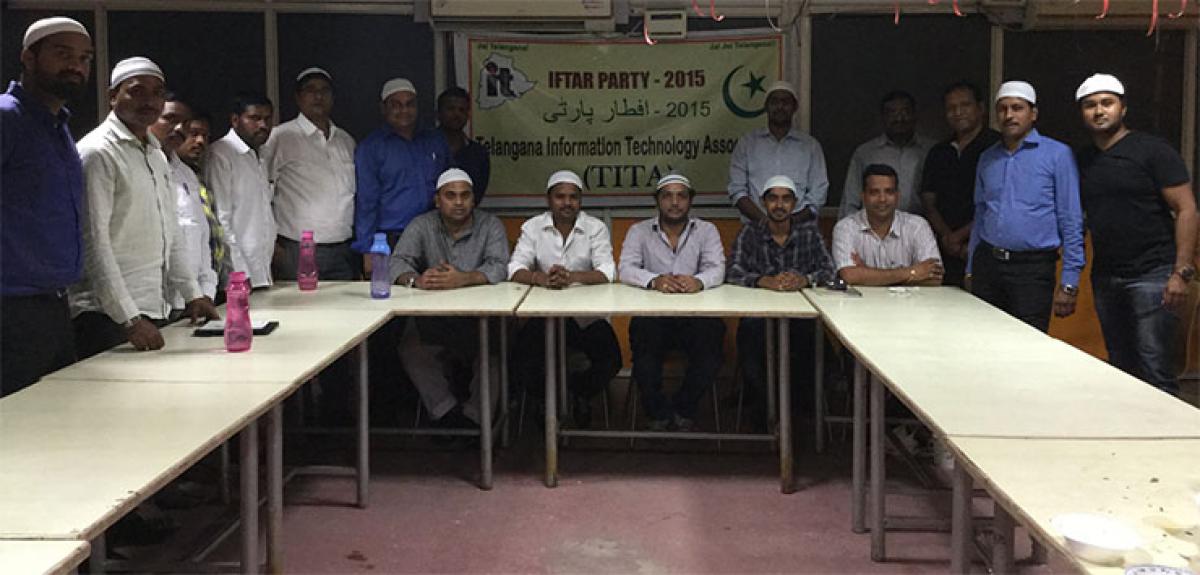 TITA holds iftar party for Muslims observing Ramzan