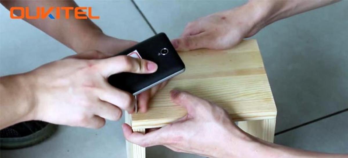 OUKITEL tells you how to use K4000 to make a wooden stool