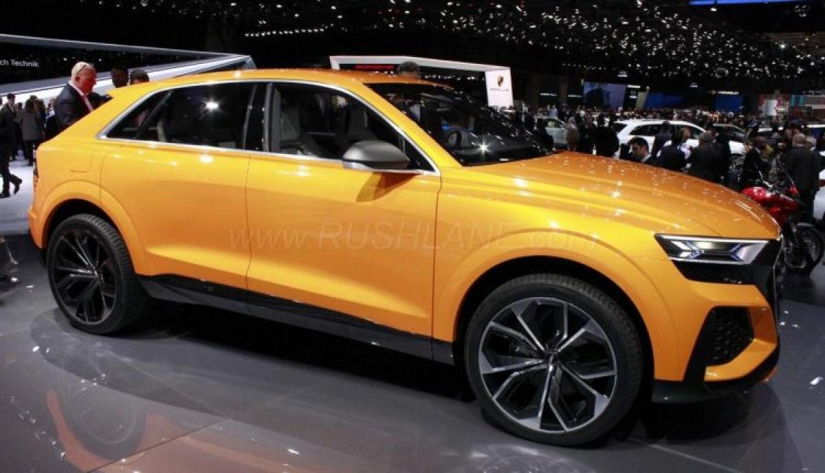 New Audi Q8 SUV concept launched at the 2017 Geneva Motor Show