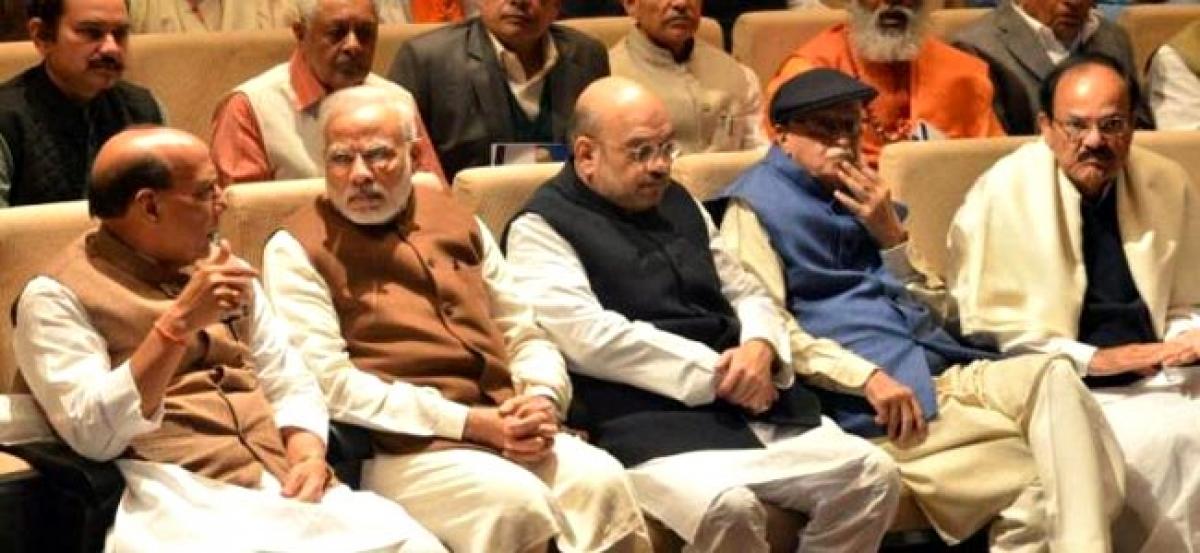 BJP sets tone for 2019 Lok Sabha polls at its parliamentary party meet