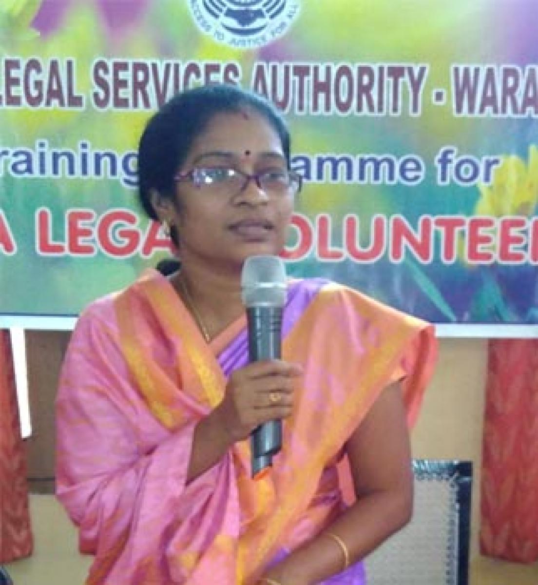 District Legal Services Authority secretary tells para-legal volunteers to be active