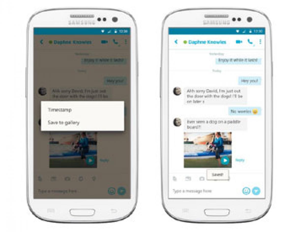 Skype for Android now lets you save video messages, mute notifications