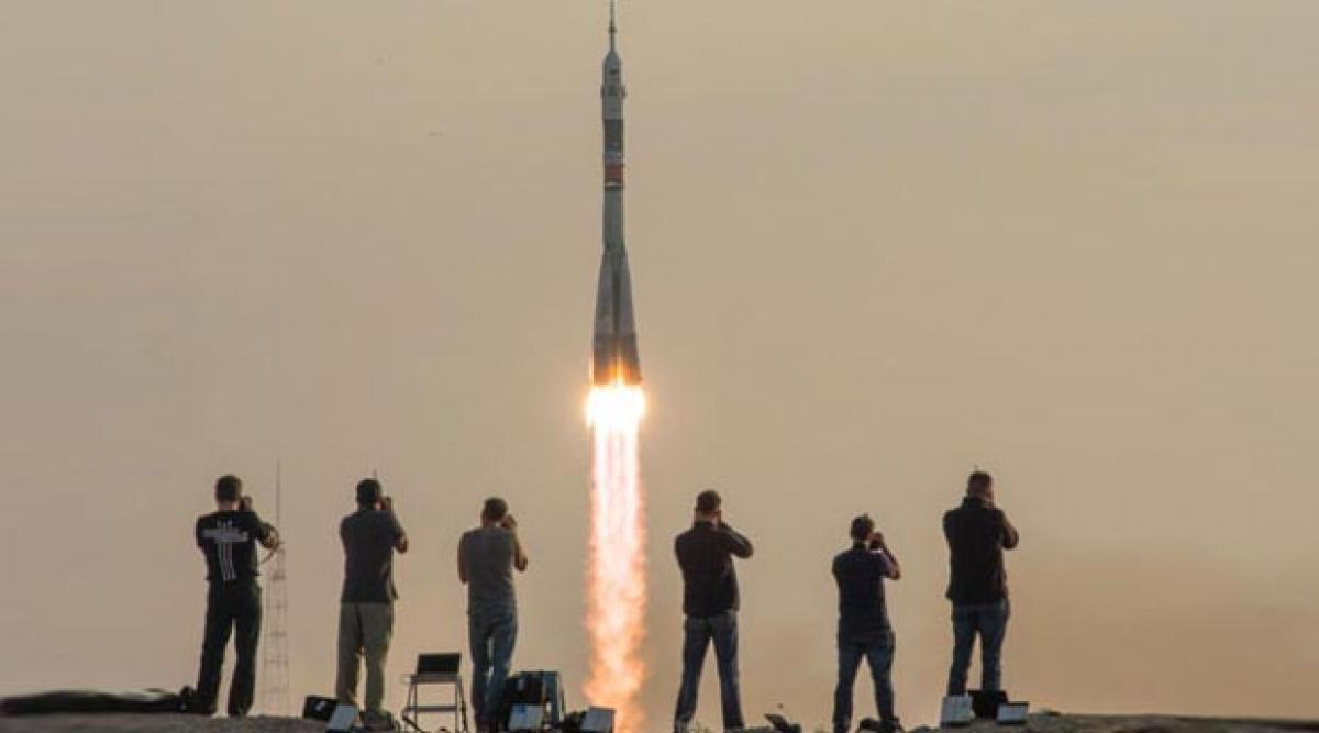 3 Astronauts Blast Off For International Space Station In Upgraded Soyuz Aircraft