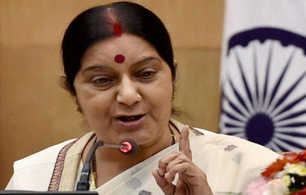 Indians in Munich safe, confirms Sushma Swaraj