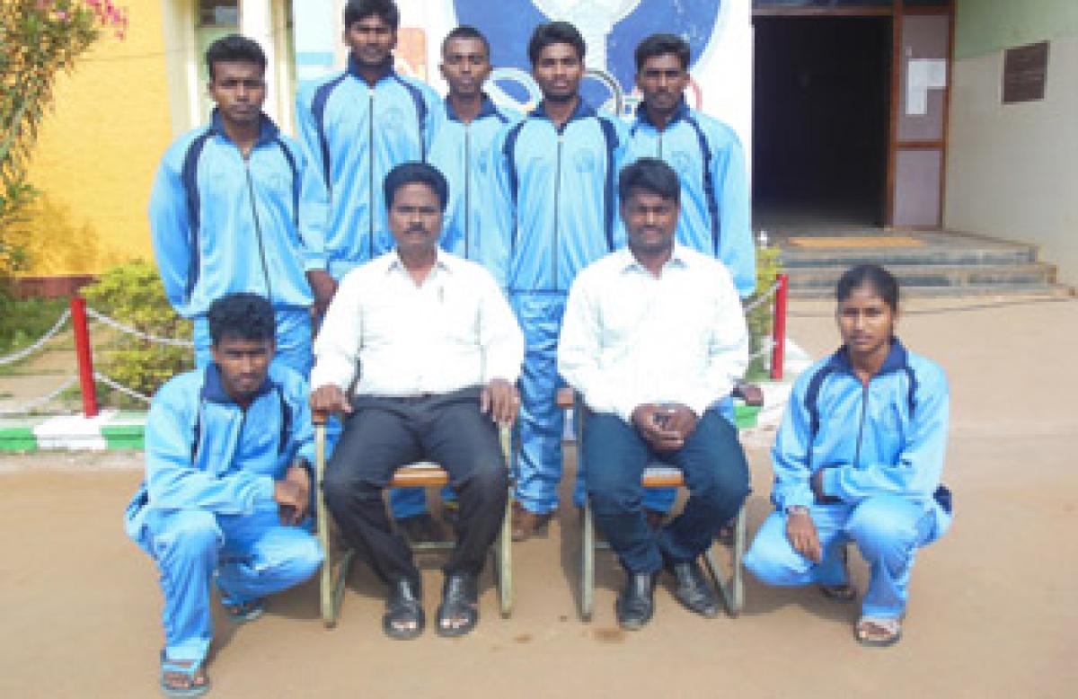 Krishna Universitys athletic team announced