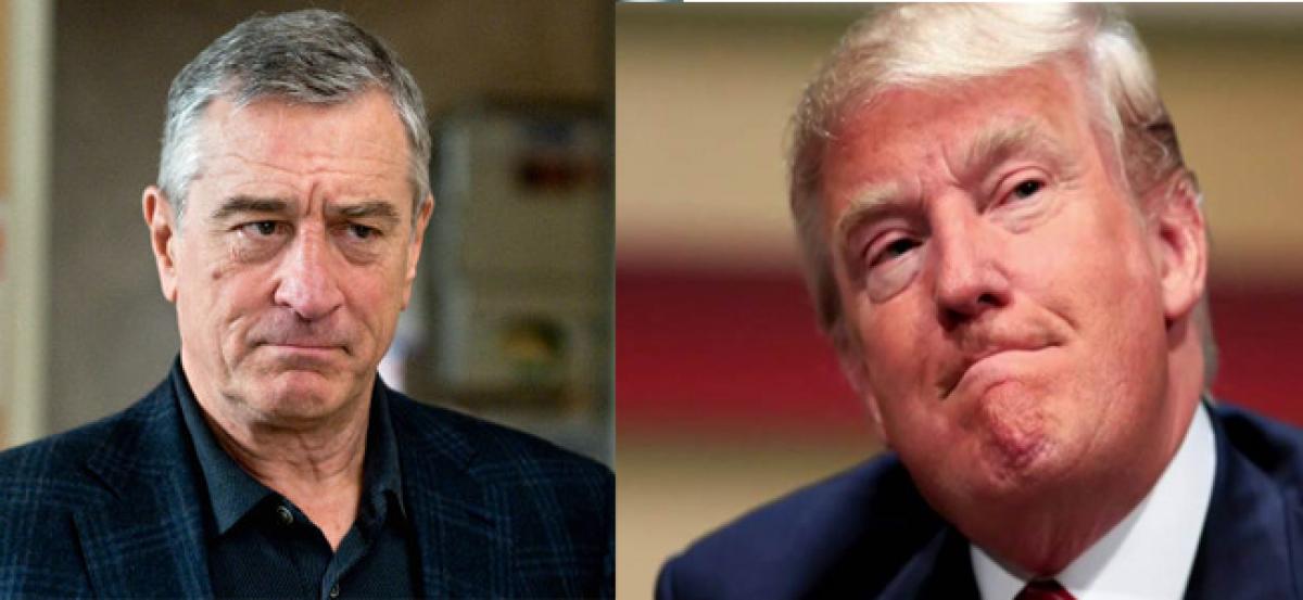 Robert De Niro calls Donald Trump an embarrassment to this country