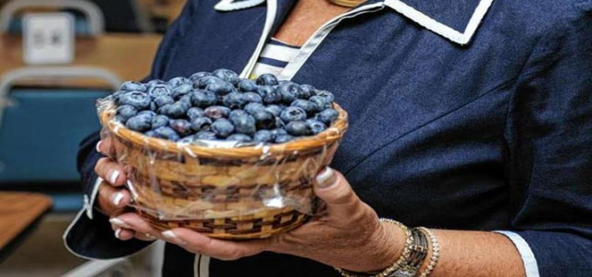Blueberries may improve brain function in elderly