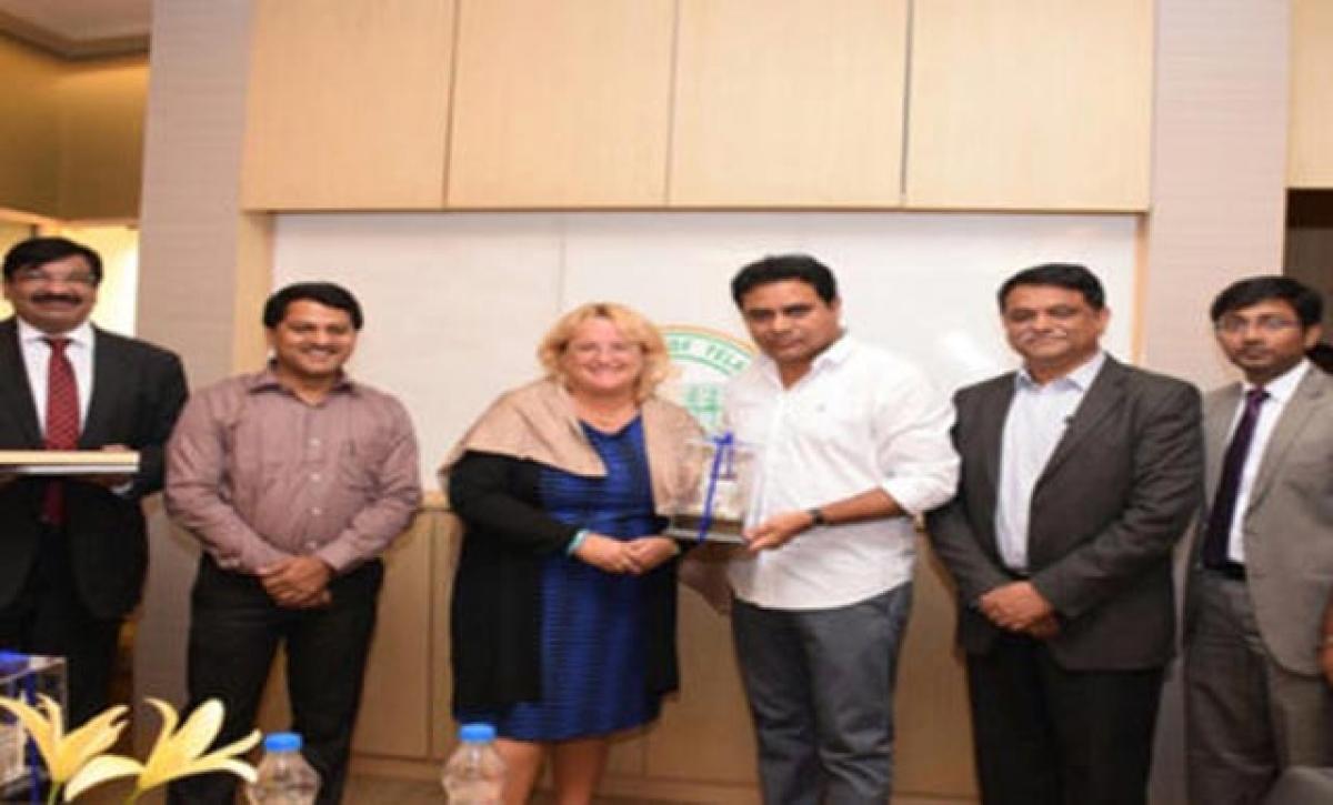 Johnson & Johnson  top honchos call on KTR