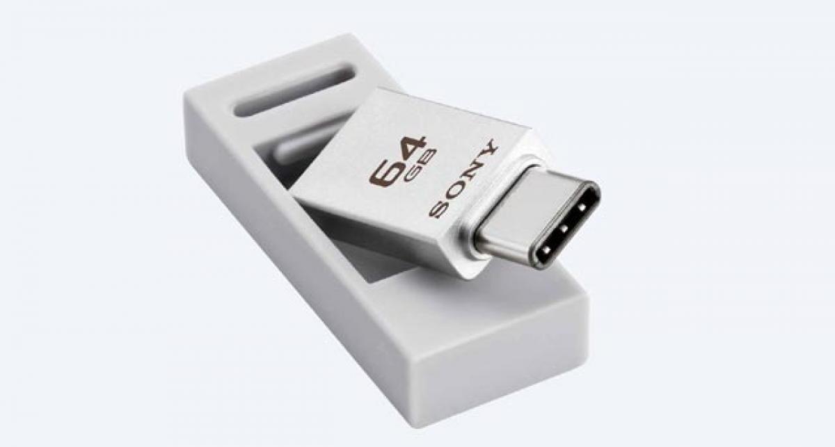 Sony launches Type-C flash drive