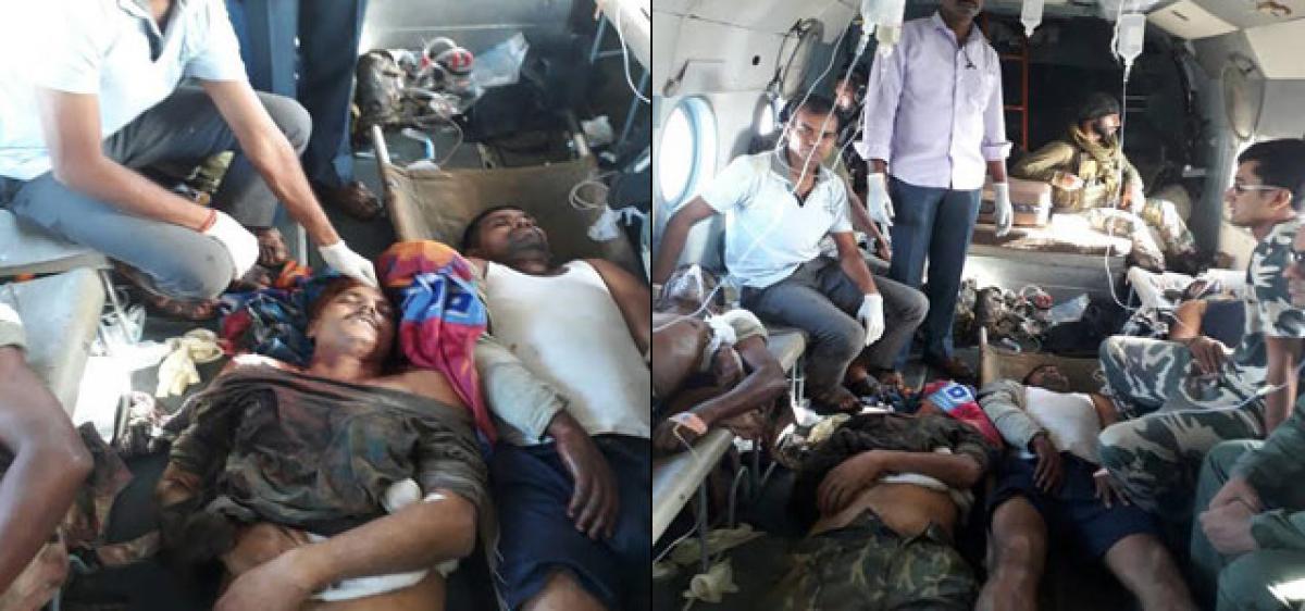 Maoists kill 26 CRPF men in Chhattisgarh
